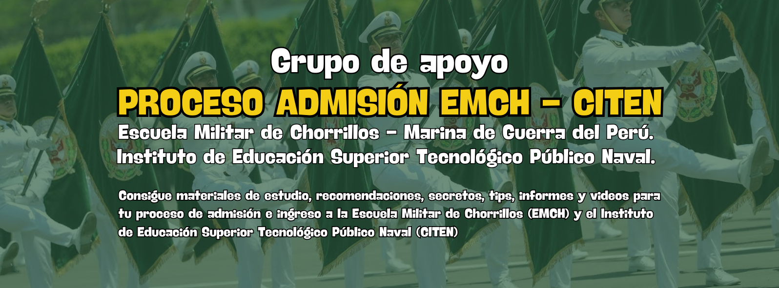PROCESO ADMISIÓN EMCH - CITEN 2025 | Facebook