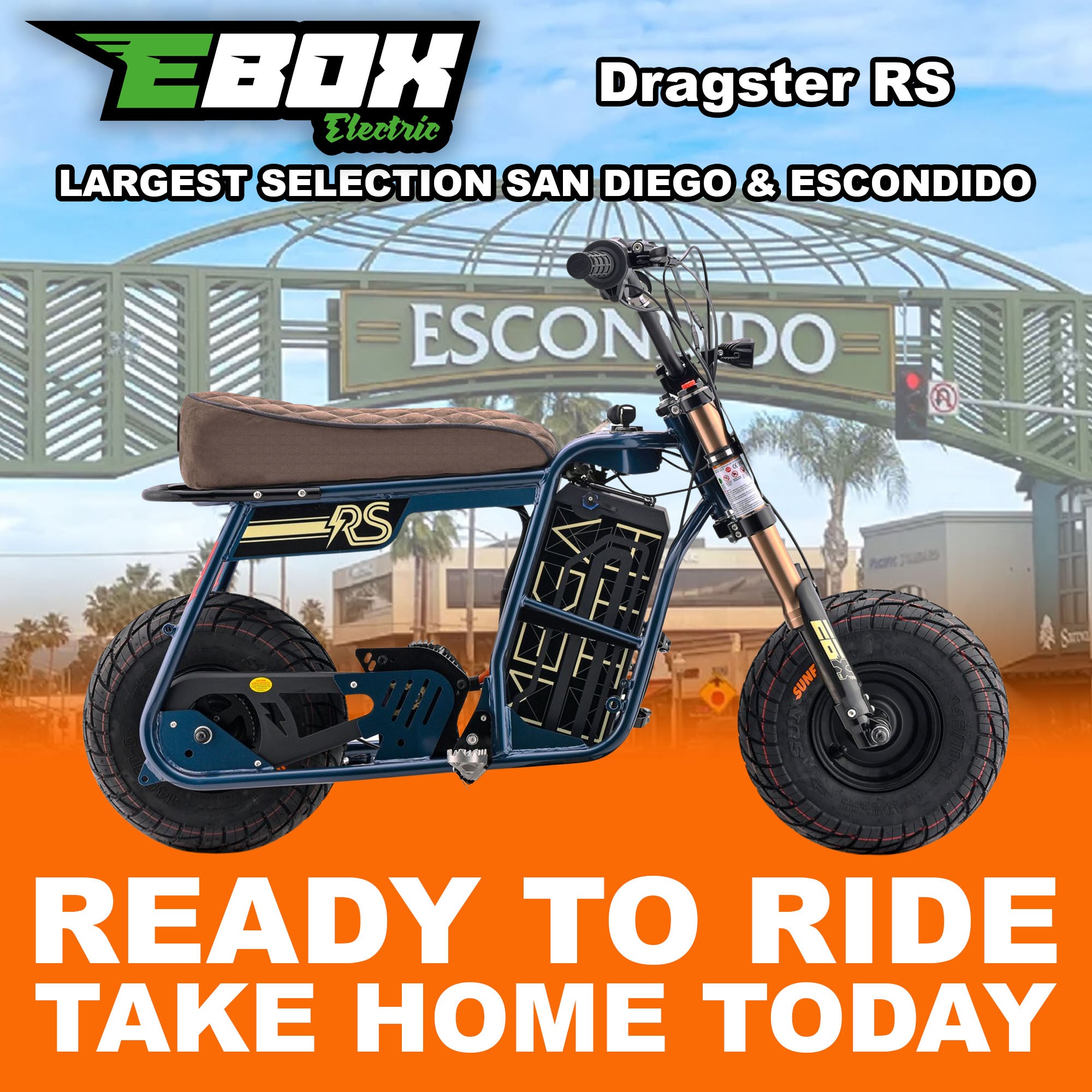 Emoto Stomp Ebox Dragster RS electric bike for sale