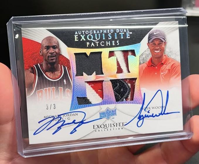 This Michael Jordan card is insane 🔥 (via william.jap/IG)