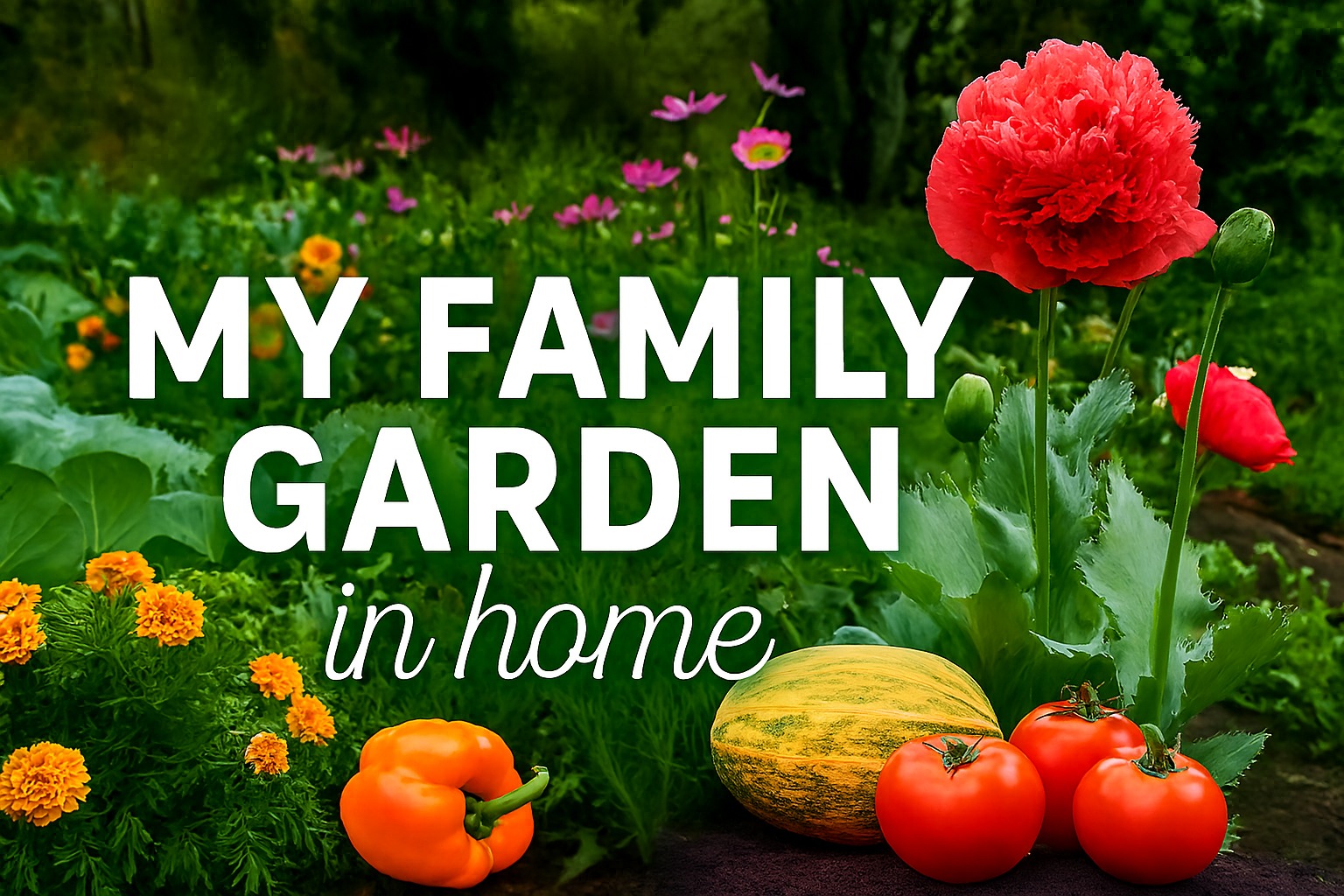 My Family Garden in Home