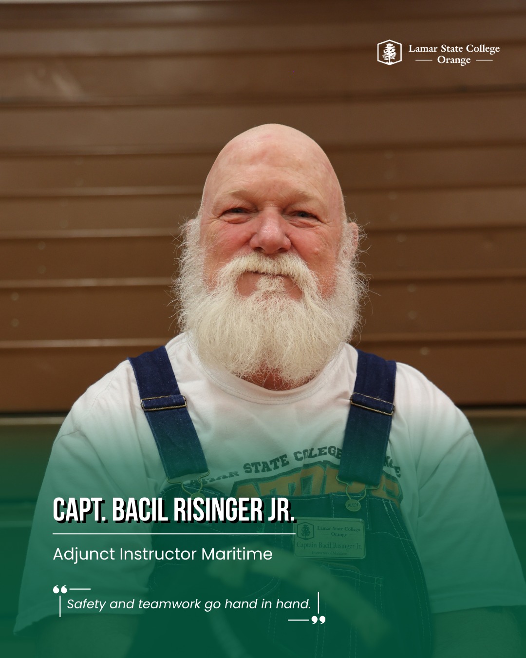 LSCO - ⚓ Meet Captain Risinger - Maritime Instructor 🐊 I’ve been with ...