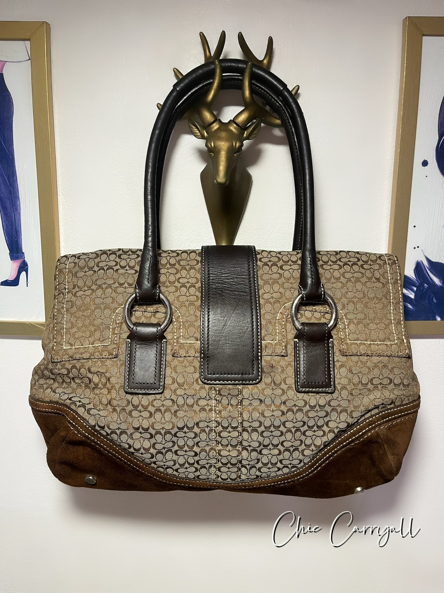 Coach 6388 Soho Signature Handbag y2k SOLD ‼️ Coach Signature 
