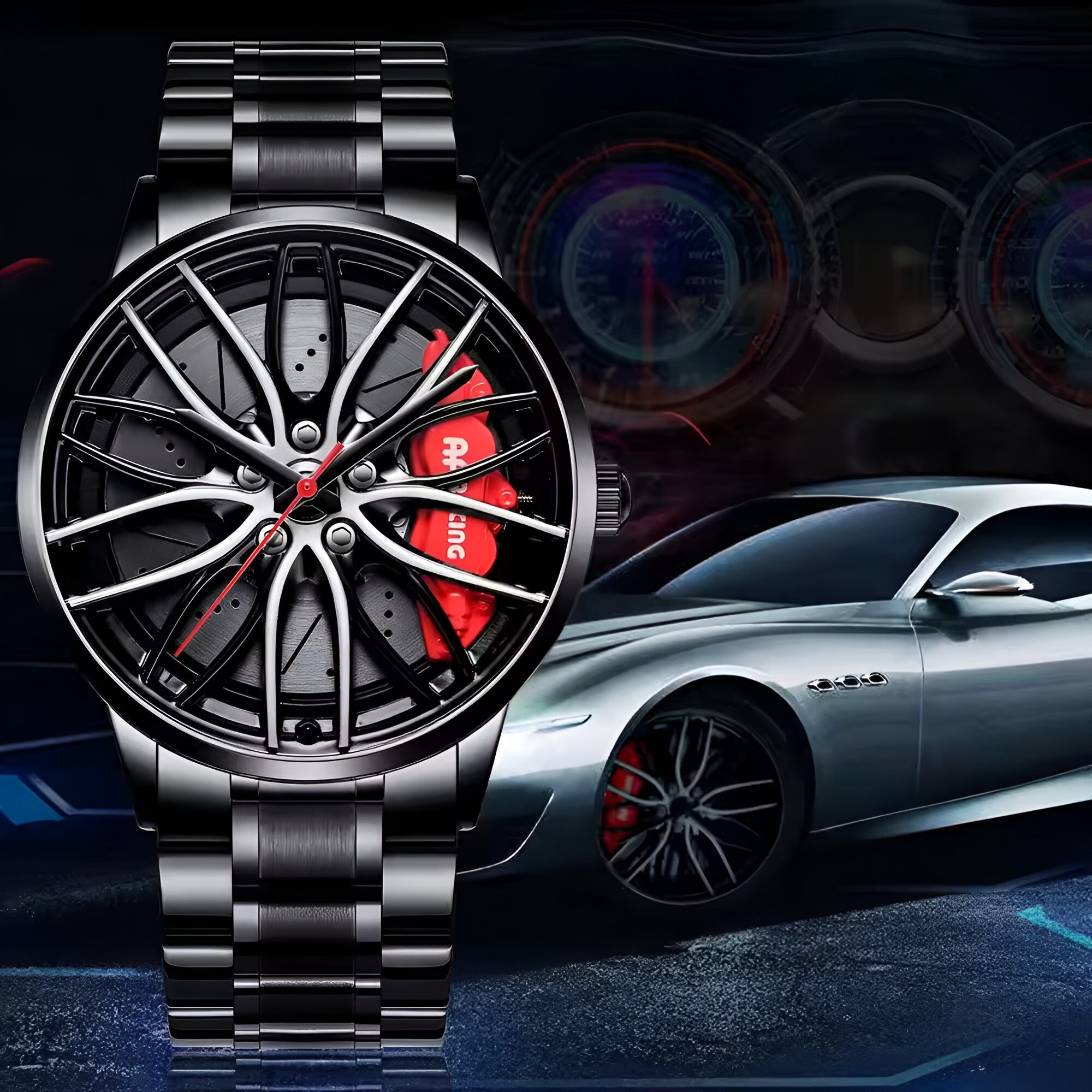 Stereoscopic Car Wheel Watch | Lucknow