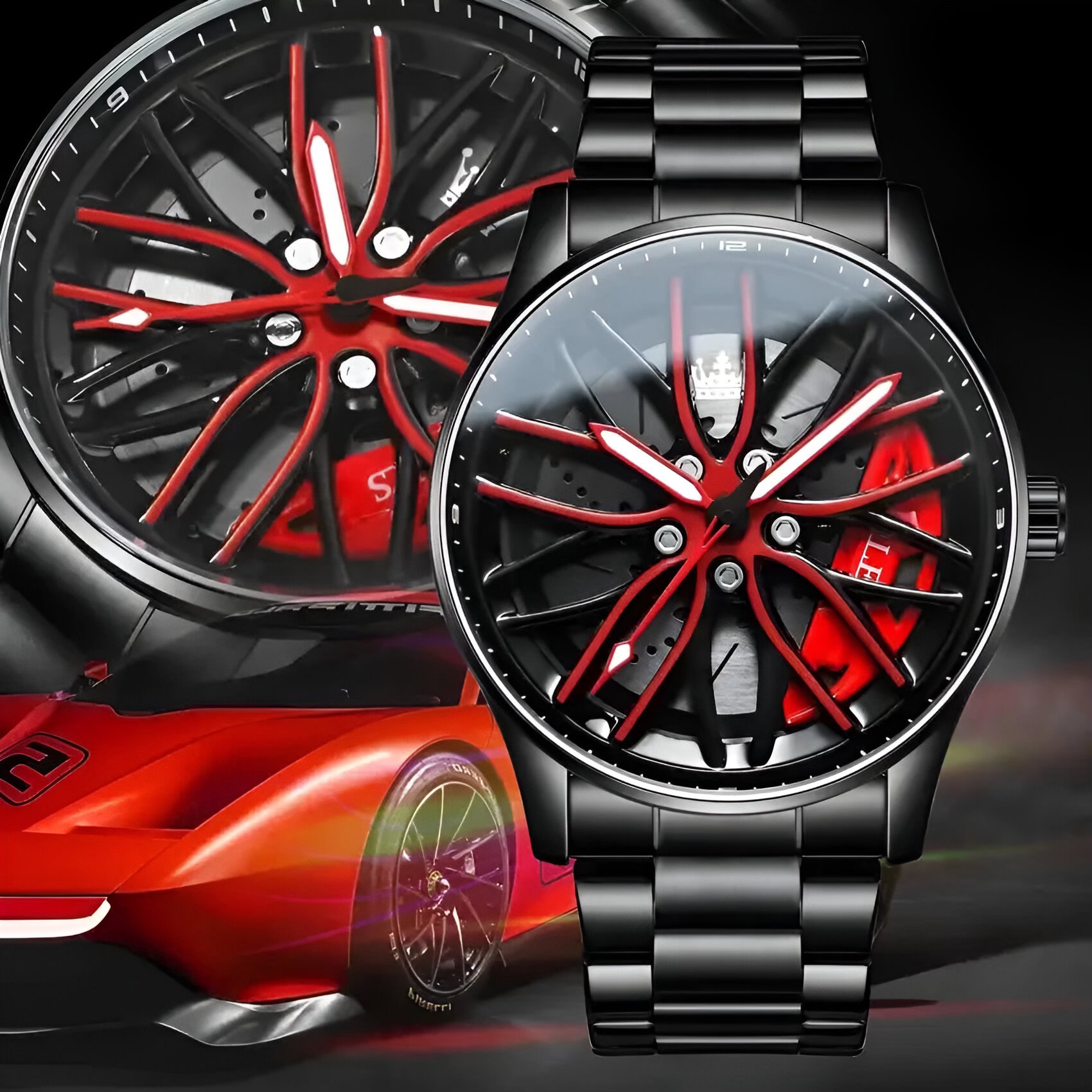 Stereoscopic Car Wheel Watch | Lucknow