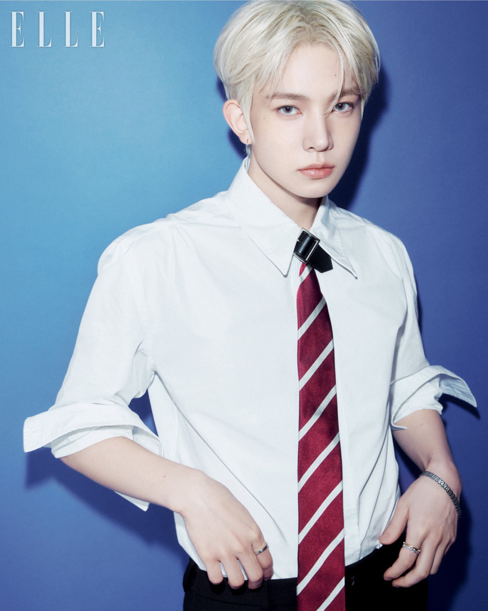 ELLE KOREA via Instagram 🩵 #에반 #EVAN #희승 #HEESEUNG #ellekorea