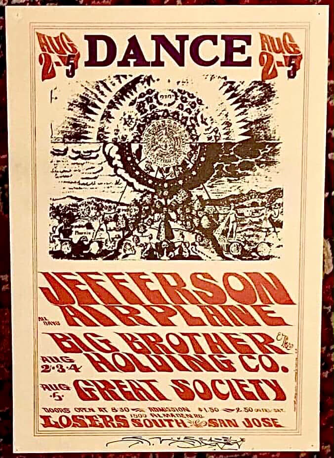 RARE POSTER 💜🧡 A fabulous find! An original 1967 psychedelic