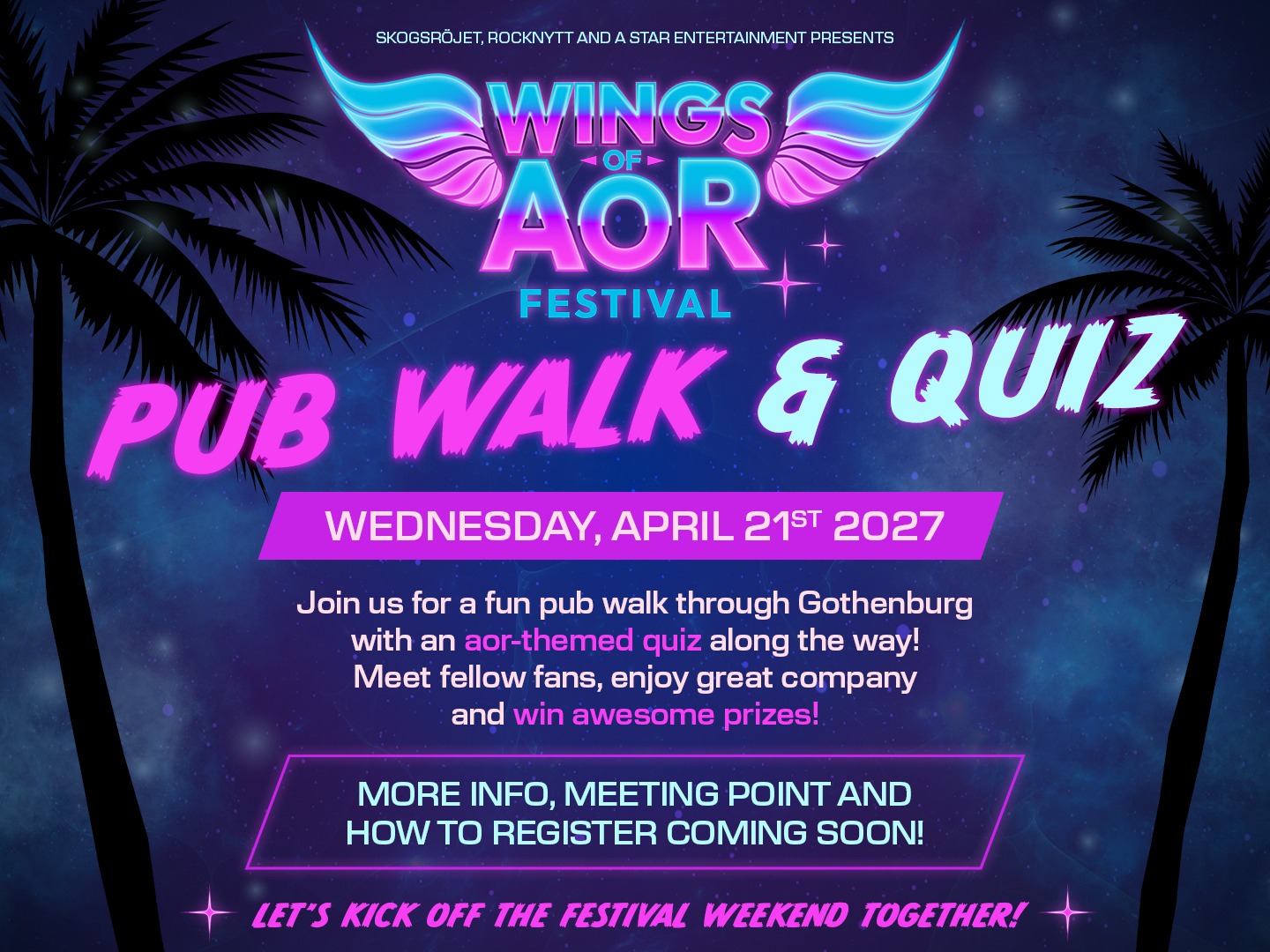 MELODIFESTIVALEN 10 ÅR PÅ TURNÉ 北欧AOR Wings of AOR Festival