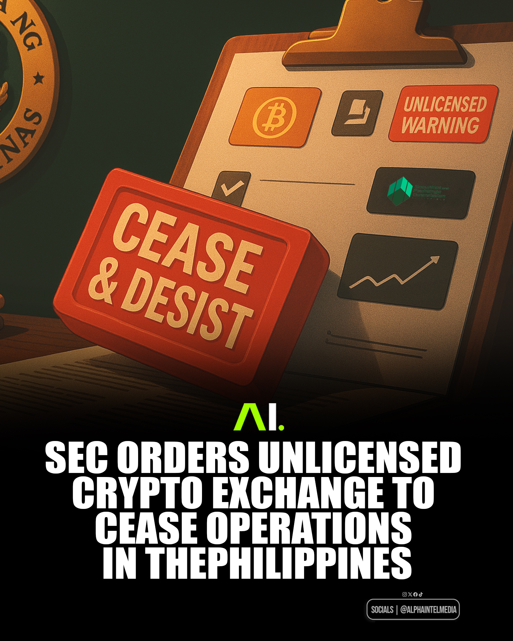 Alpha - JUST IN: SEC orders an unlicensed crypto exchange to cease ...