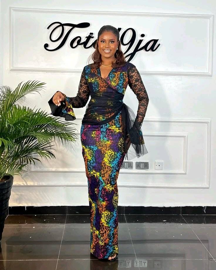 Latest Ankara long gown for ladies 💃🏻👗🔥💅