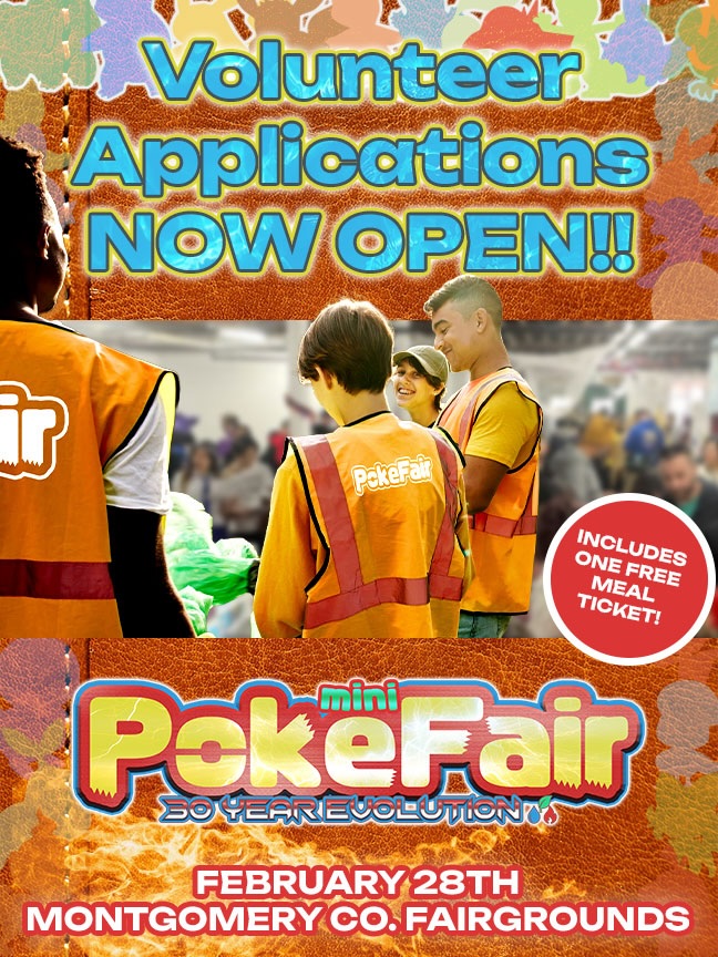 PokeFair - VOLUNTEER APPLICATIONS ARE OFFICIALLY OPEN! ... | Facebook