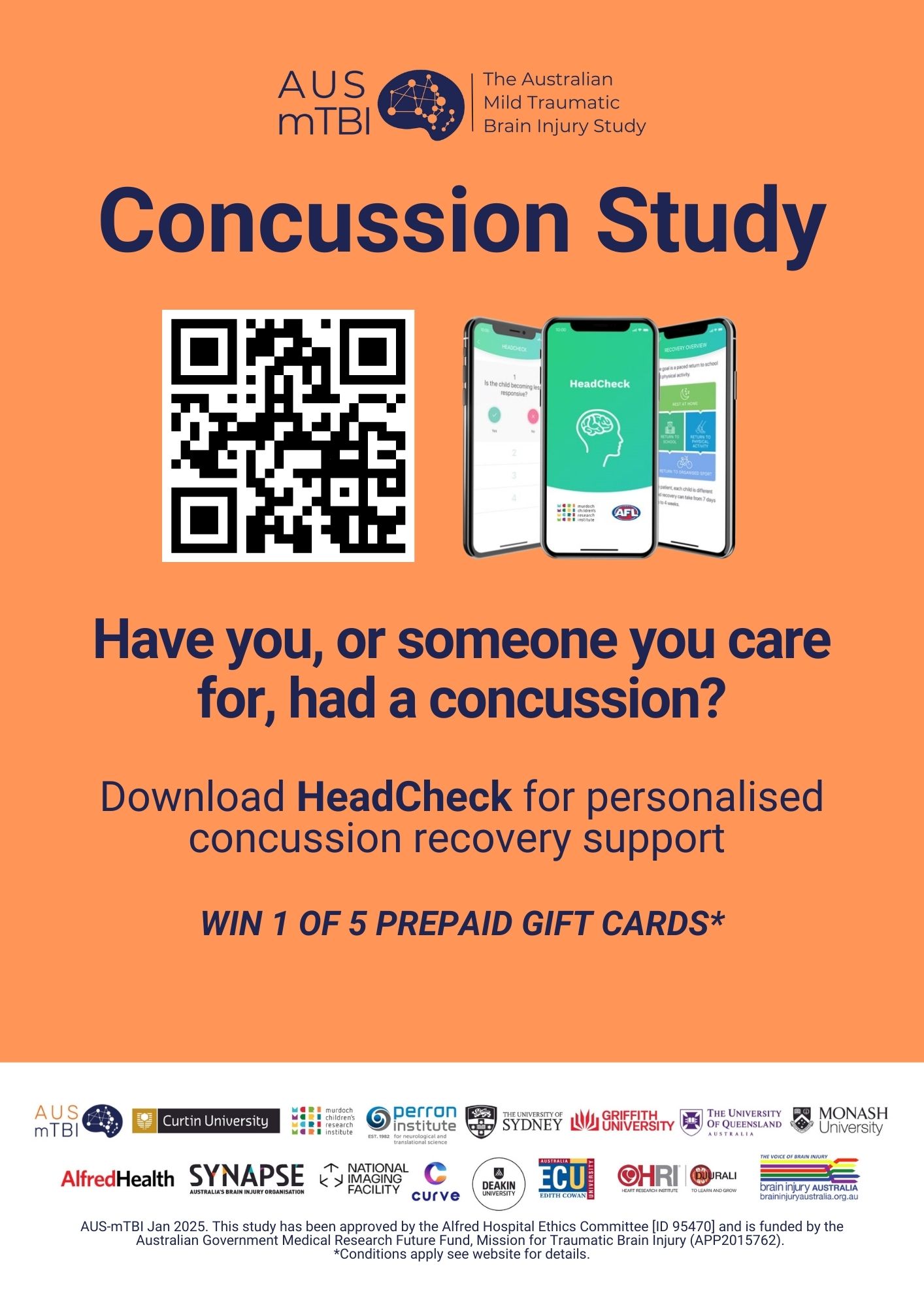 The Australian Mild Traumatic Brain Injury Study