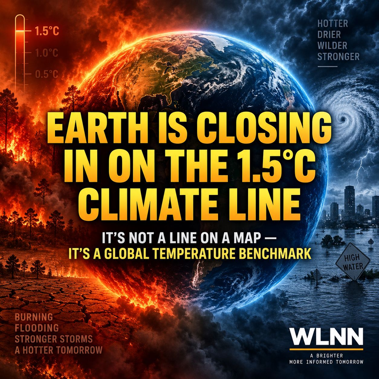 What the 1.5°C climate line actually means for global temperature