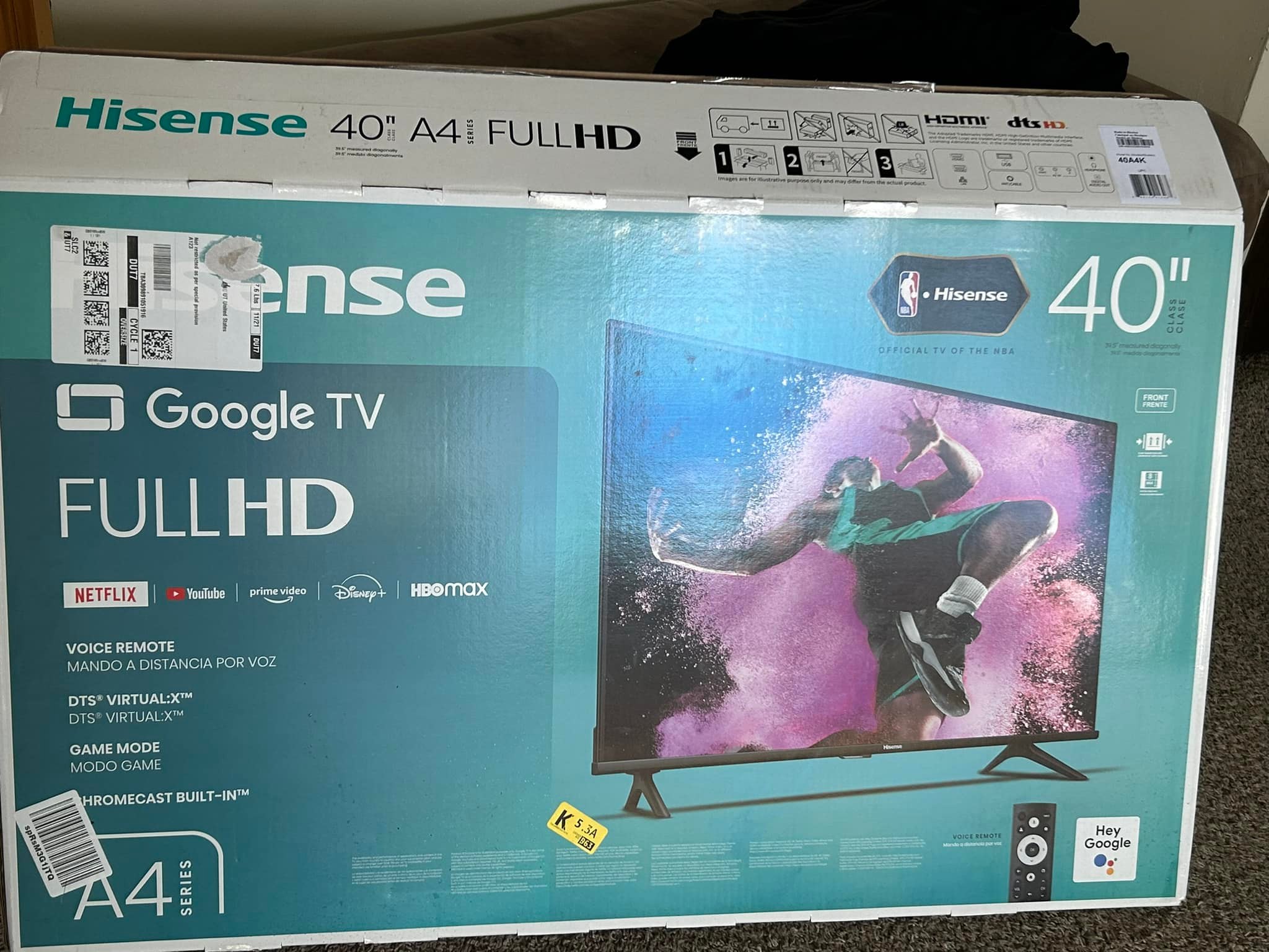 その他 negotiable 40inch Smart android Google tv with remote and 