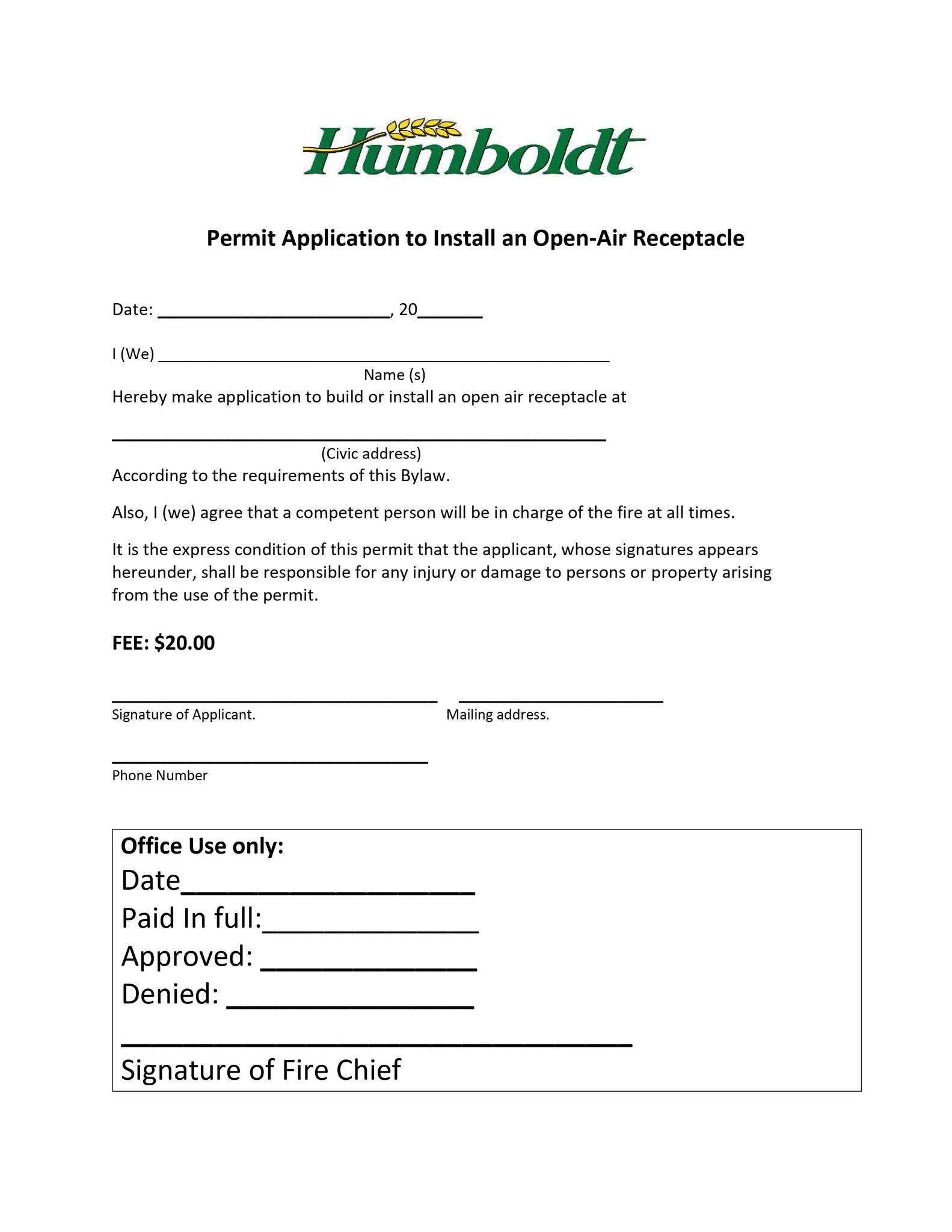 Humboldt Fire Department