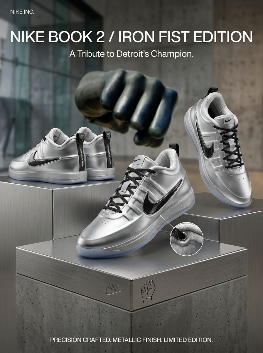 A tribute to Detroit. 🐅 Devin Booker continues to bring personal