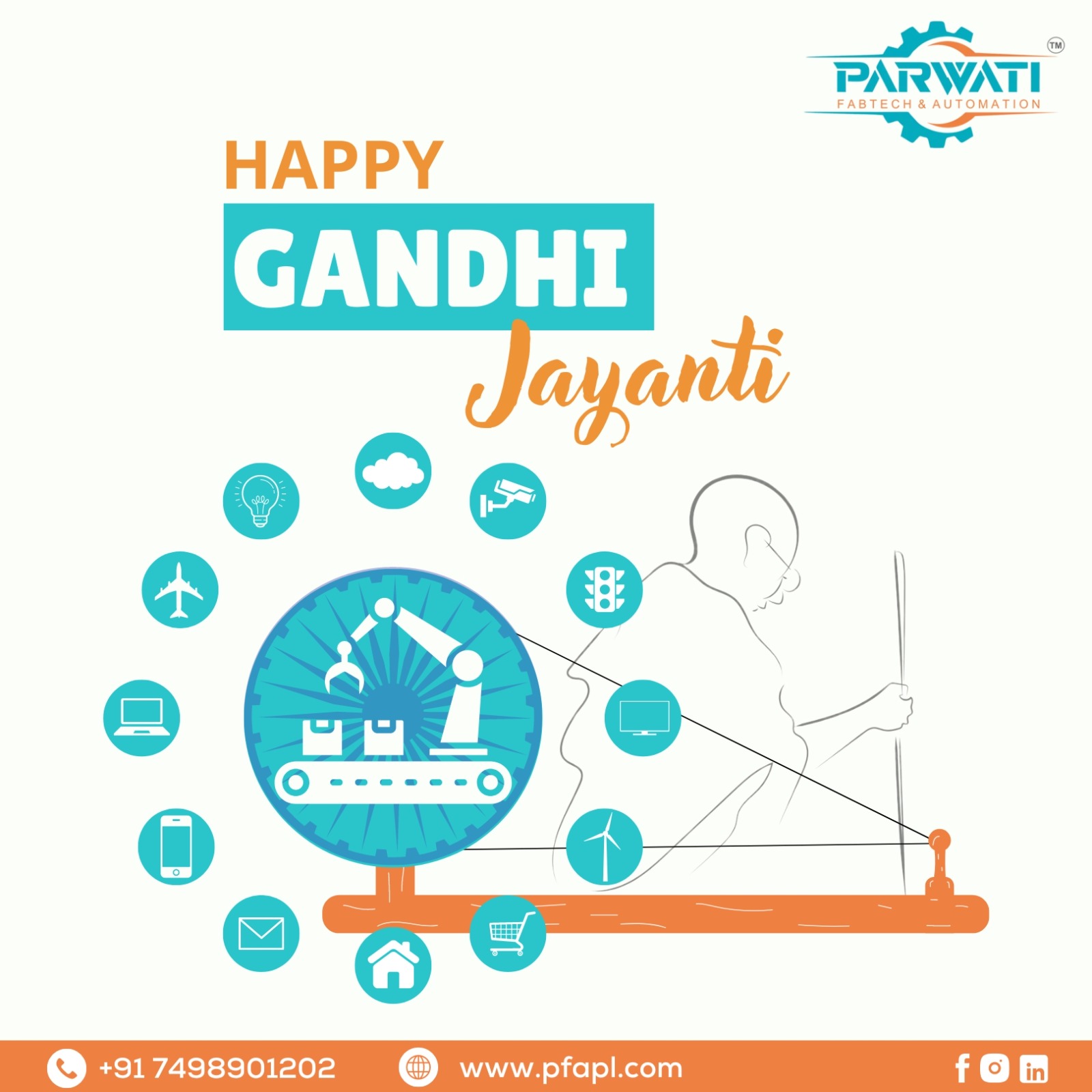 Parwati - 🌿 Celebrating Gandhi Jayanti 🌿 On this day, we honor the ...