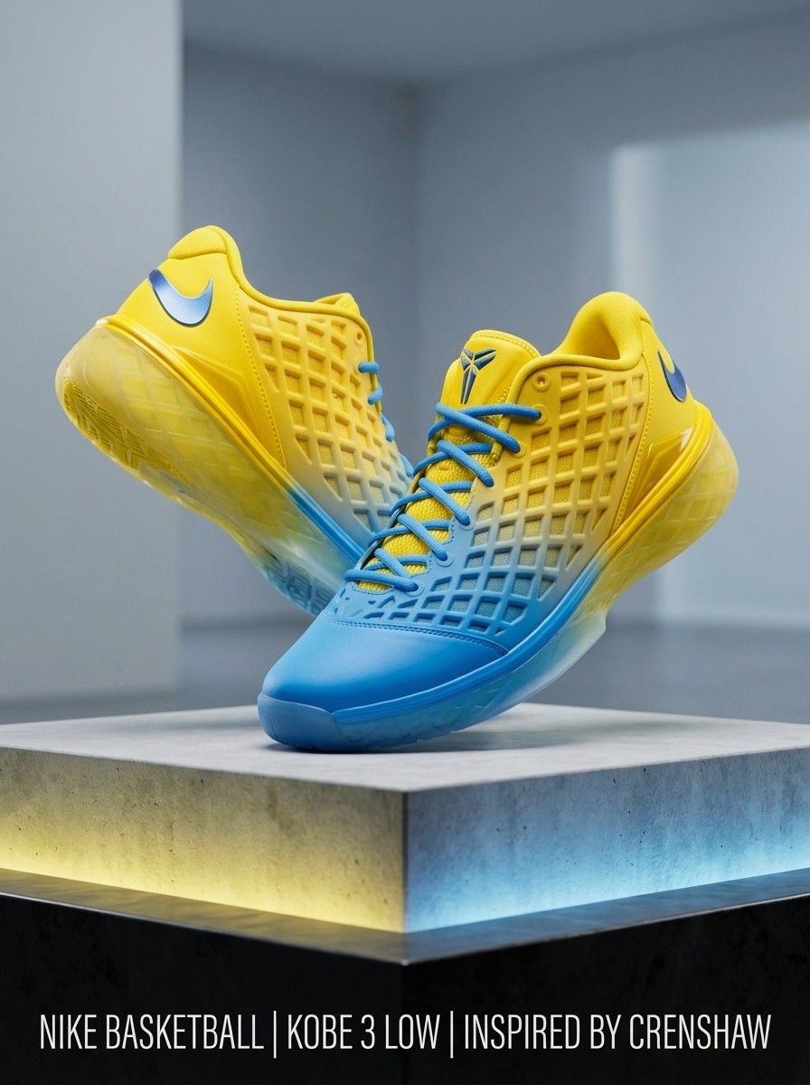 First look at the Nike Kobe 3 Low Protro “Warning Label” set to