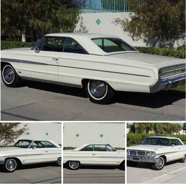What is the rarity of a 1964 Ford Galaxy 500 XL Z-code car?