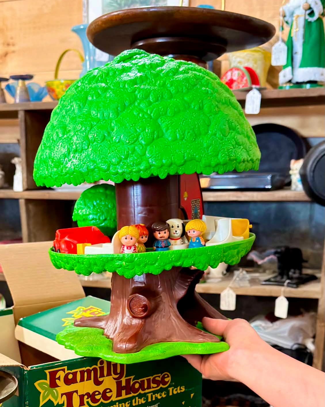 ファミリーツリーハウス（ケナー社　1975年　アメリカ製） 1975 Kenner Tree Tots Family Tree House.