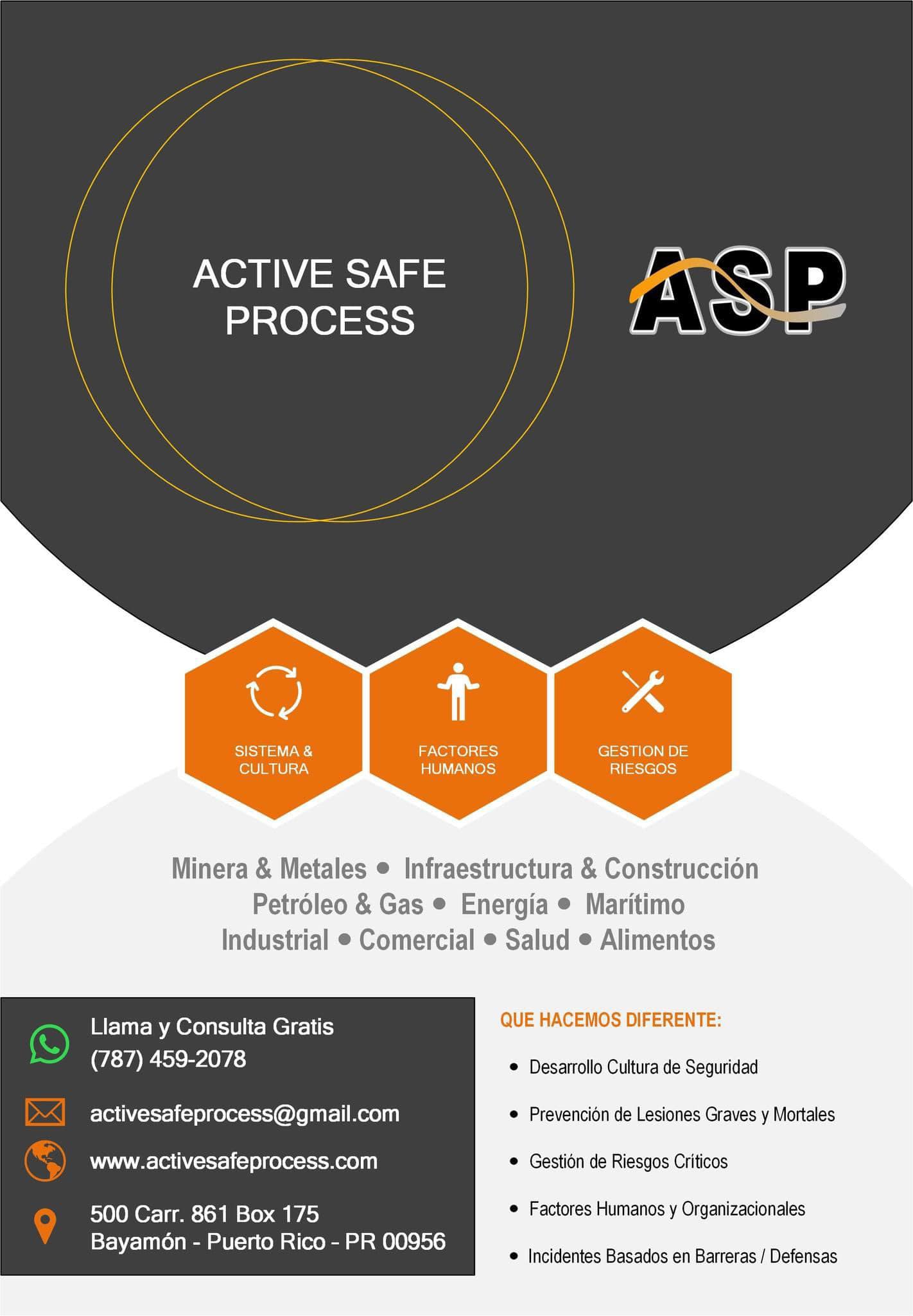 Active Safe Process: Health and Safety System