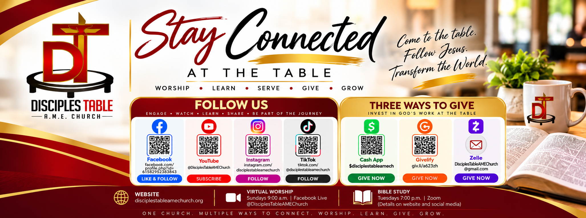 Disciples Table AME Church