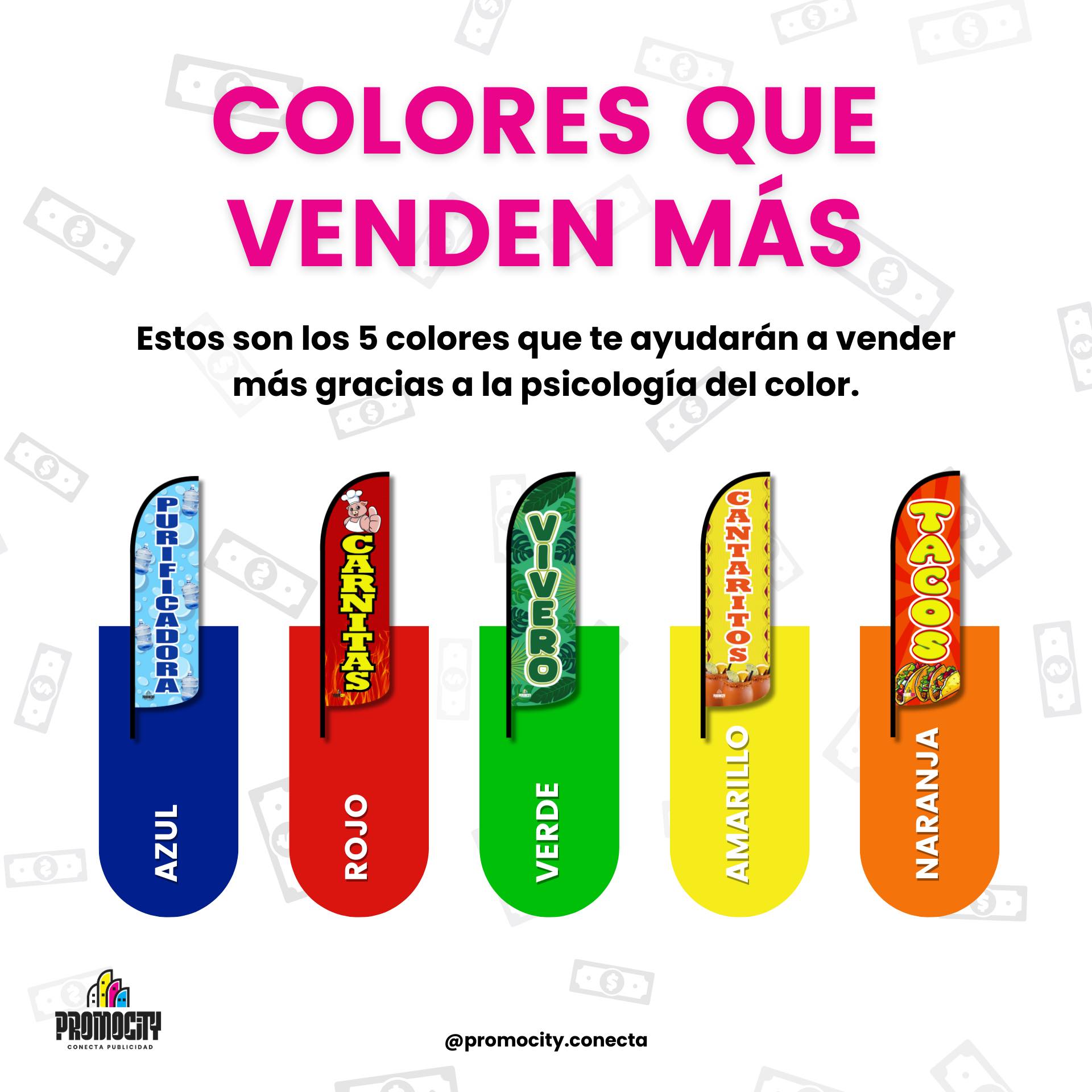 Promocity - ¡Los colores tienen poder! Descubre qué... | Facebook