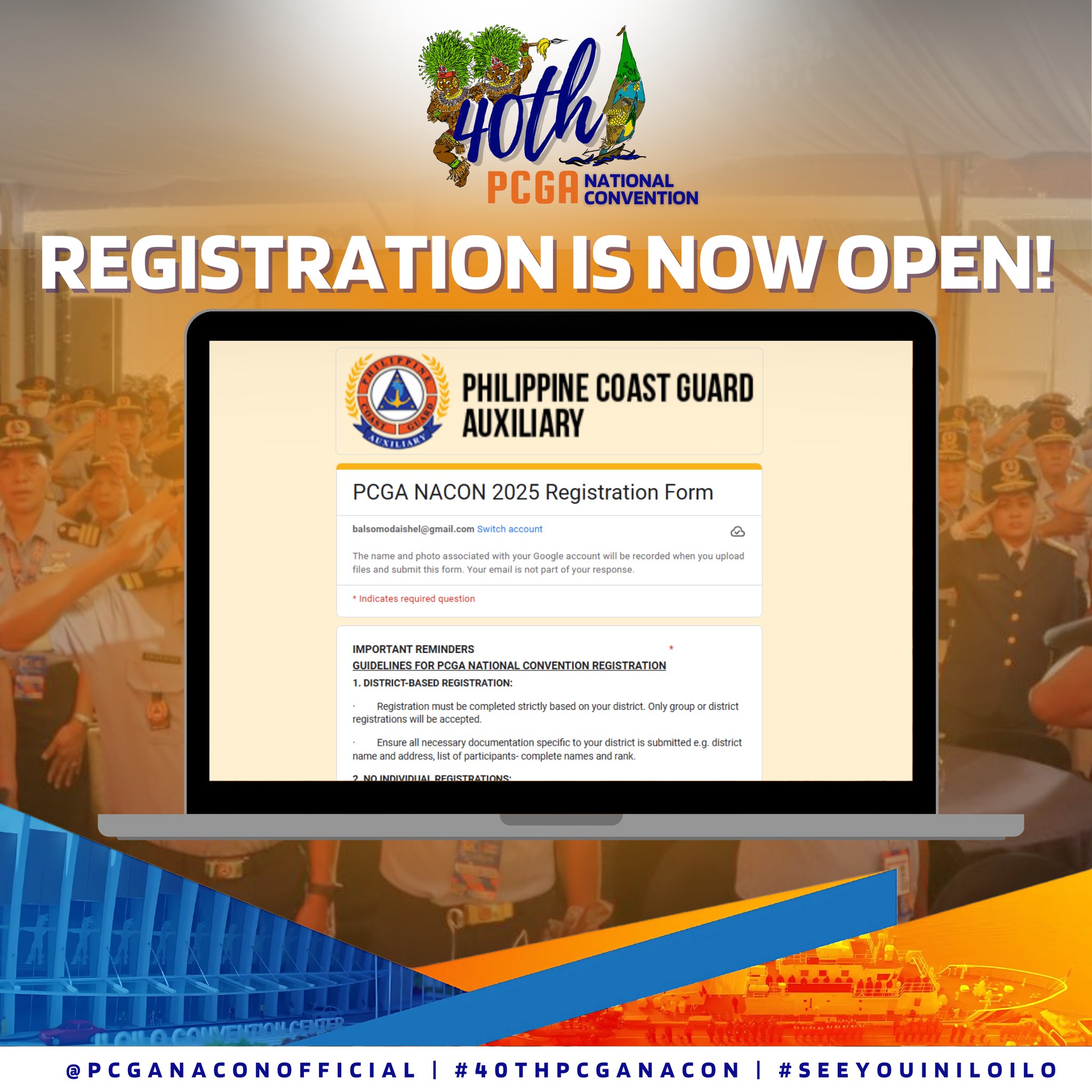 𝑳𝒂𝒕𝒆𝒔𝒕 𝑼𝒑𝒅𝒂𝒕𝒆:... - 40th PCGA National Convention | Facebook
