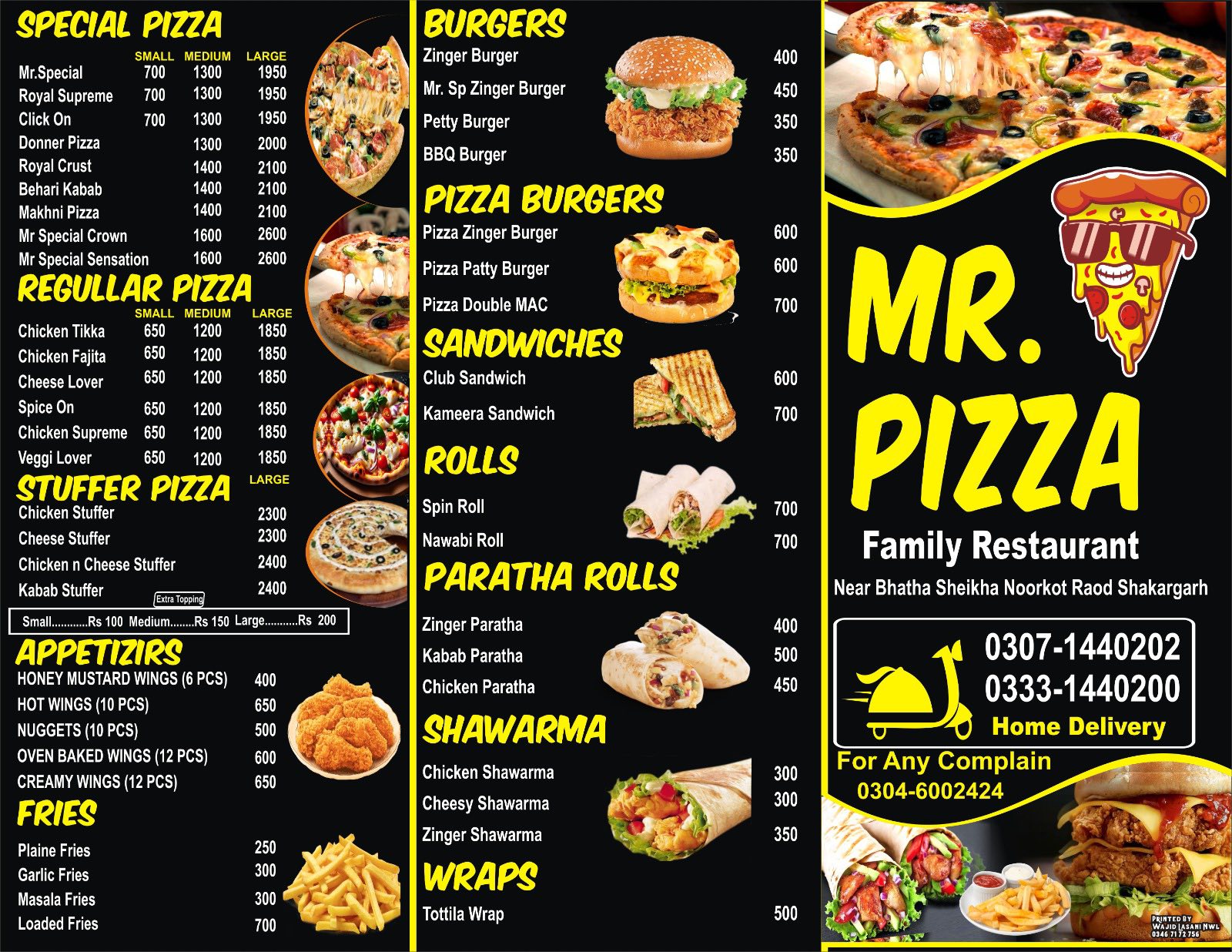 Mr. Pizza Shakarghar