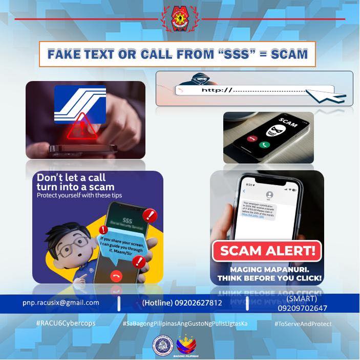 RegionalAnti-CybercrimeUnit6 - BABALA SA PUBLIKO! FAKE TEXT FROM “SSS ...