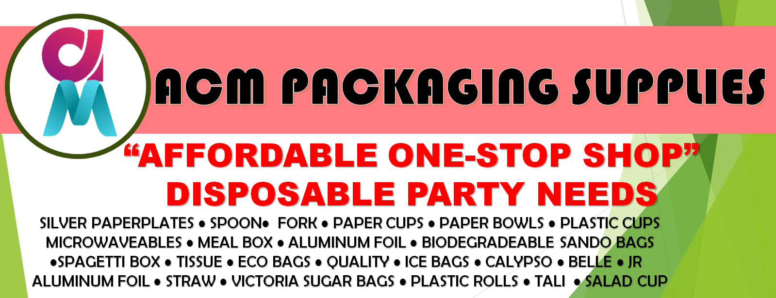 ACM - 🎉 Good News from ACM Packaging Supplies! 🎉 We’re now open earlier ...