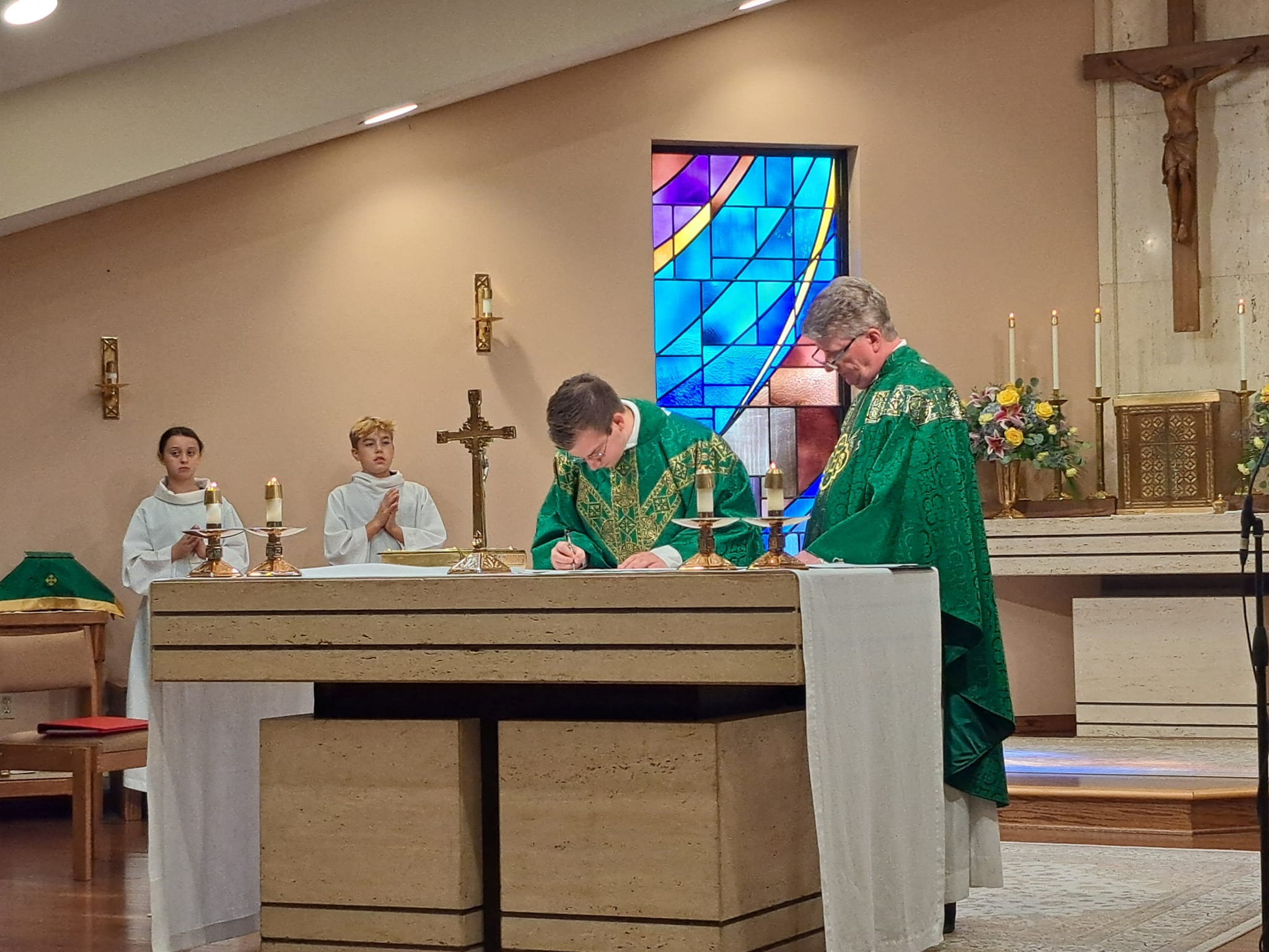 Congratulations to our new... - St. Alban Roe Catholic Church