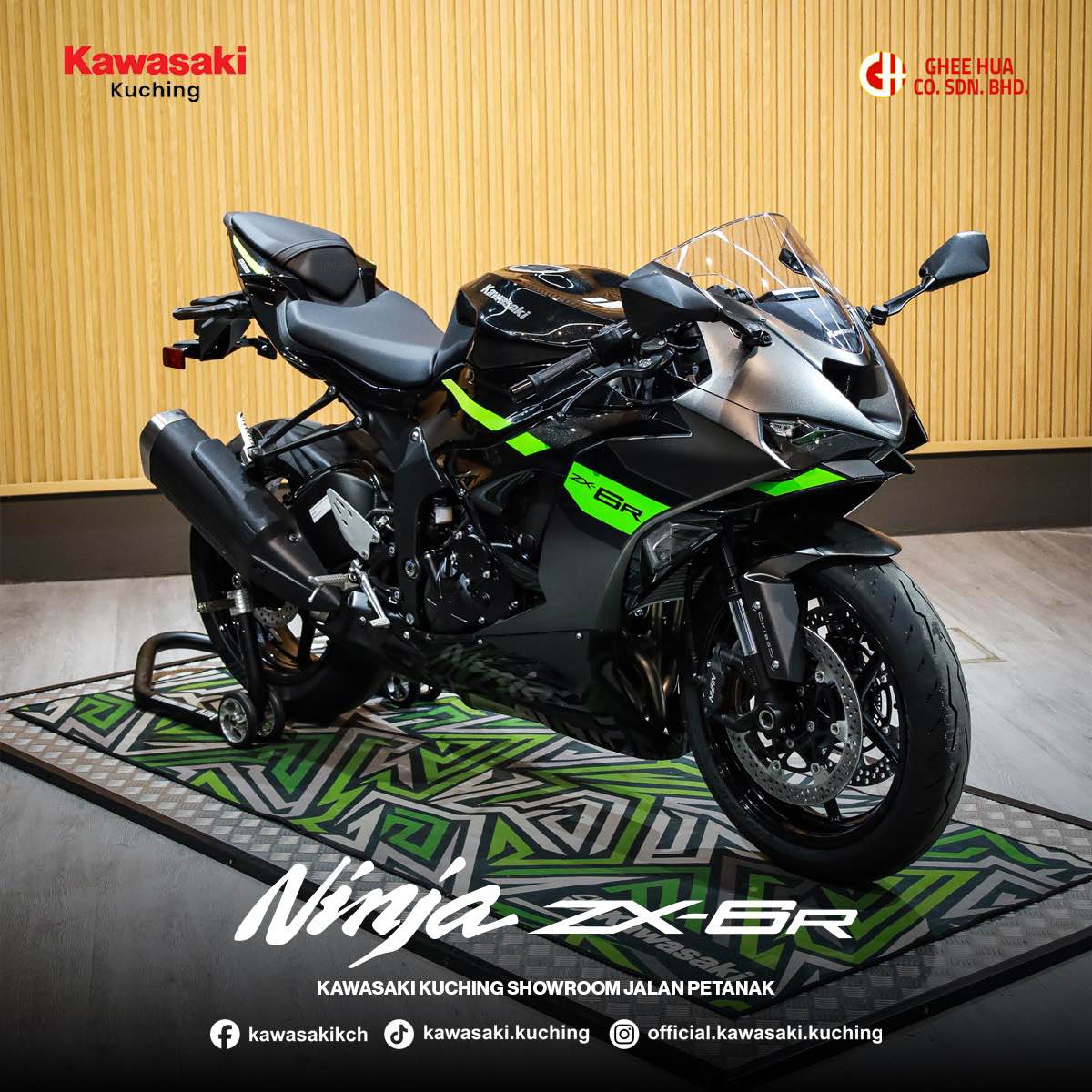 ZX-6R Downpayment : rm1,100 Monthly : rm10xx (7 tahun) ✓ 2 Years