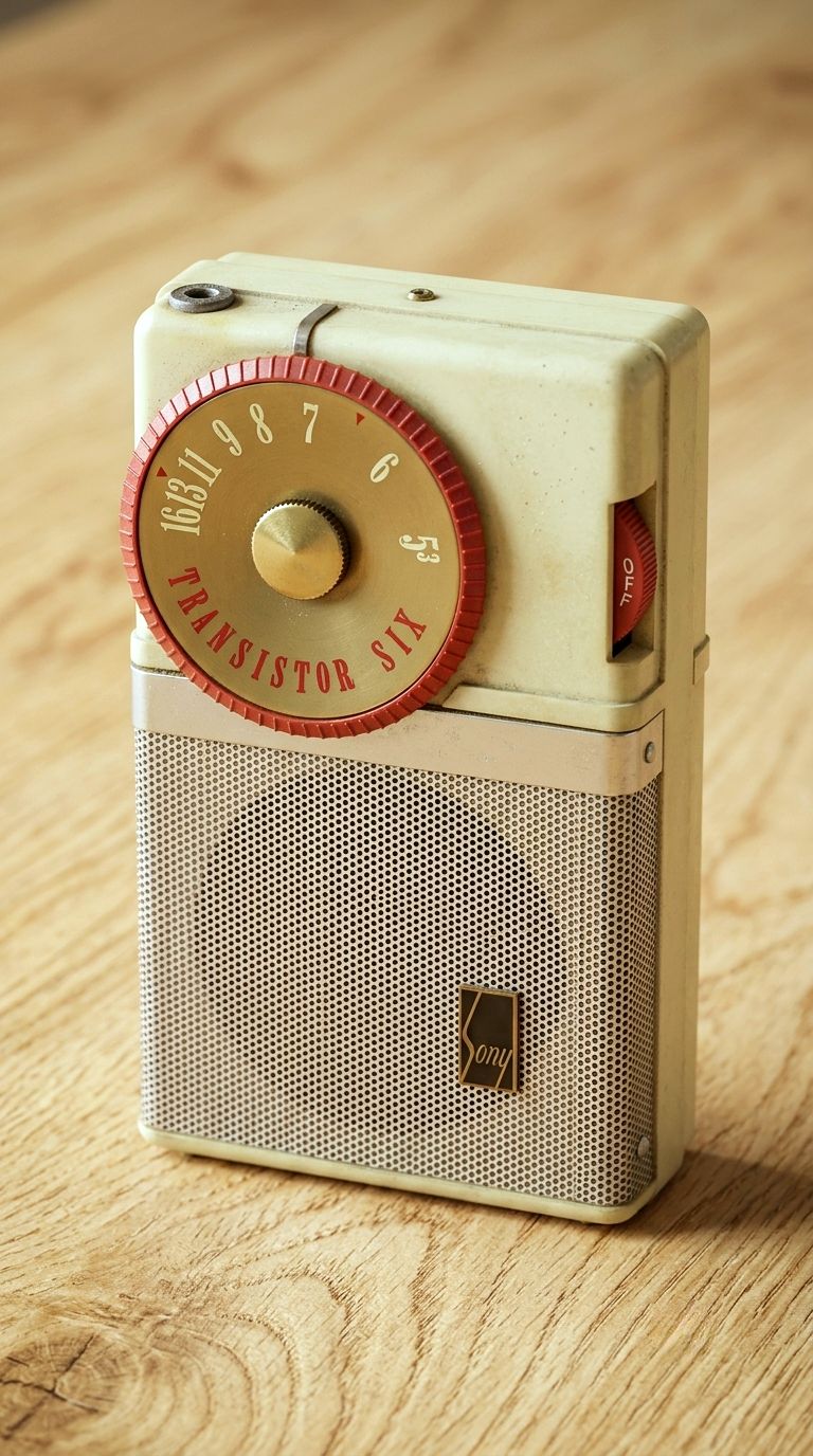 Sony TR-63 Transistor Six (1957) — The Little Radio That Helped