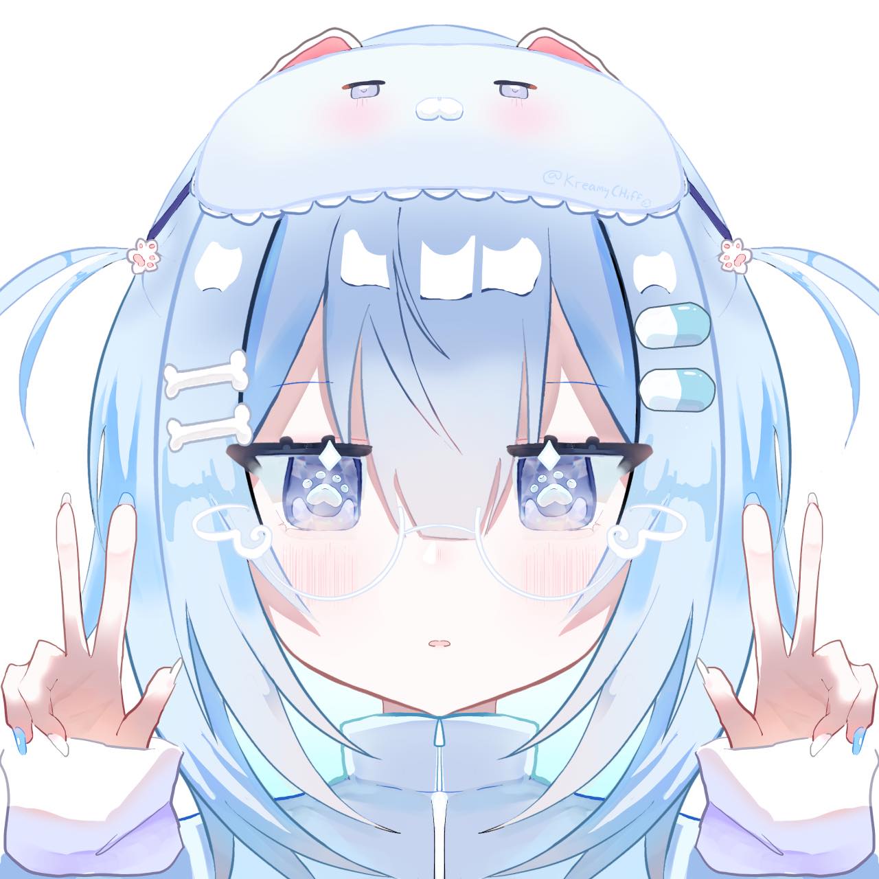 His name is Fuwa please use He/him or They/Them pronouns on him🫶 # ...