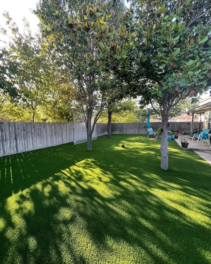 From brown and boring to green and... - Waterloo Turf Waco | Facebook