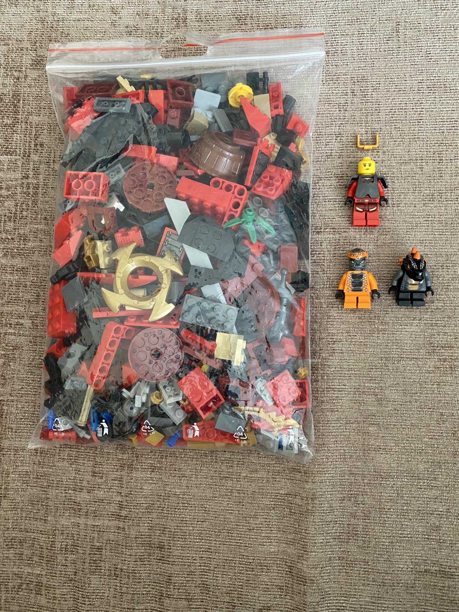 Retired LEGO NINJAGO Fangpyre Truck Ambush #9445 from the 2012