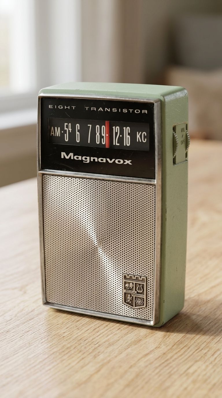 Hitachi Transistor 8 Radio, model TH-848 60s Vintage #hitachi