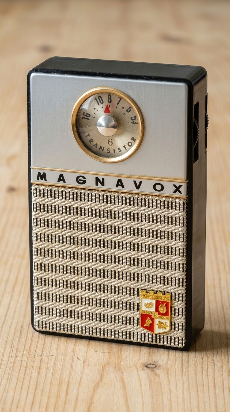 1961 Crown TR-680 transistor radio made in Japan
