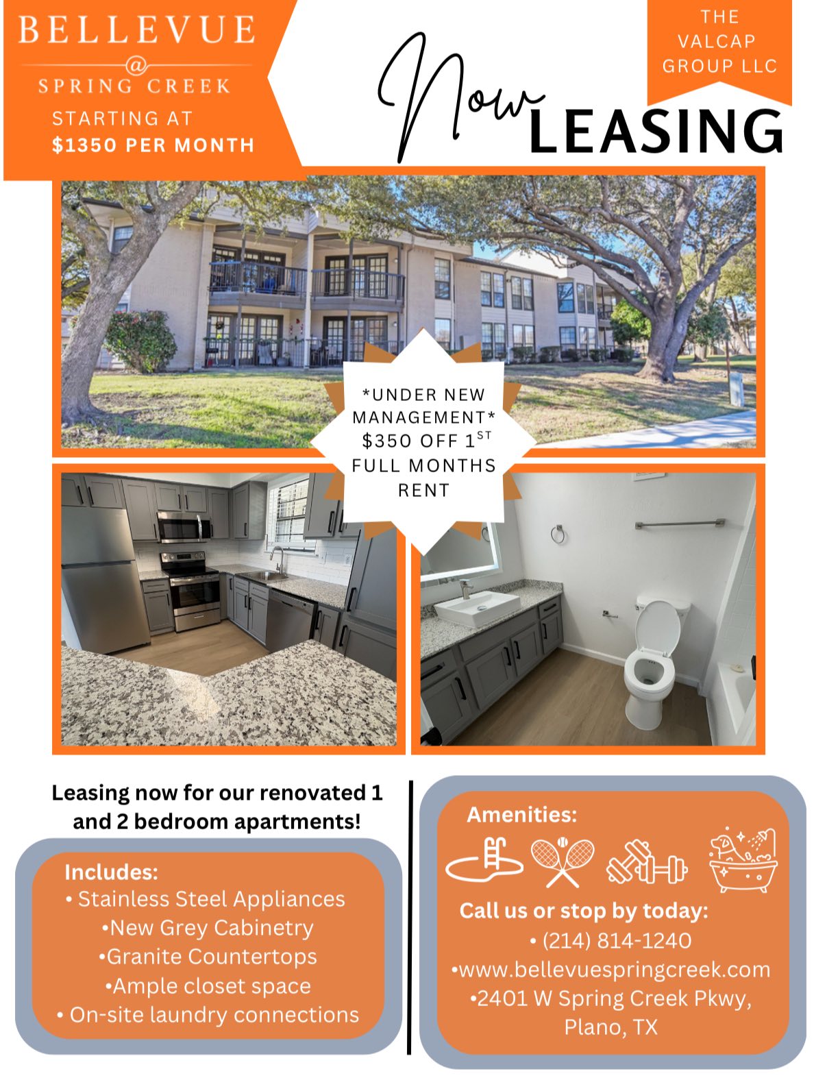 Bellevue at Spring Creek Apartments | Plano TX
