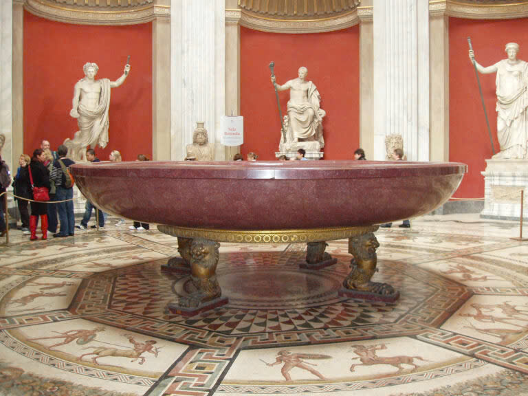 Actually, the Vatican is estimated at $30 billion, but I take her