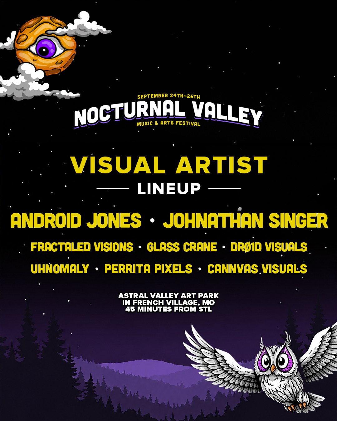Excited to be returning to the incredible Astral Valley with an