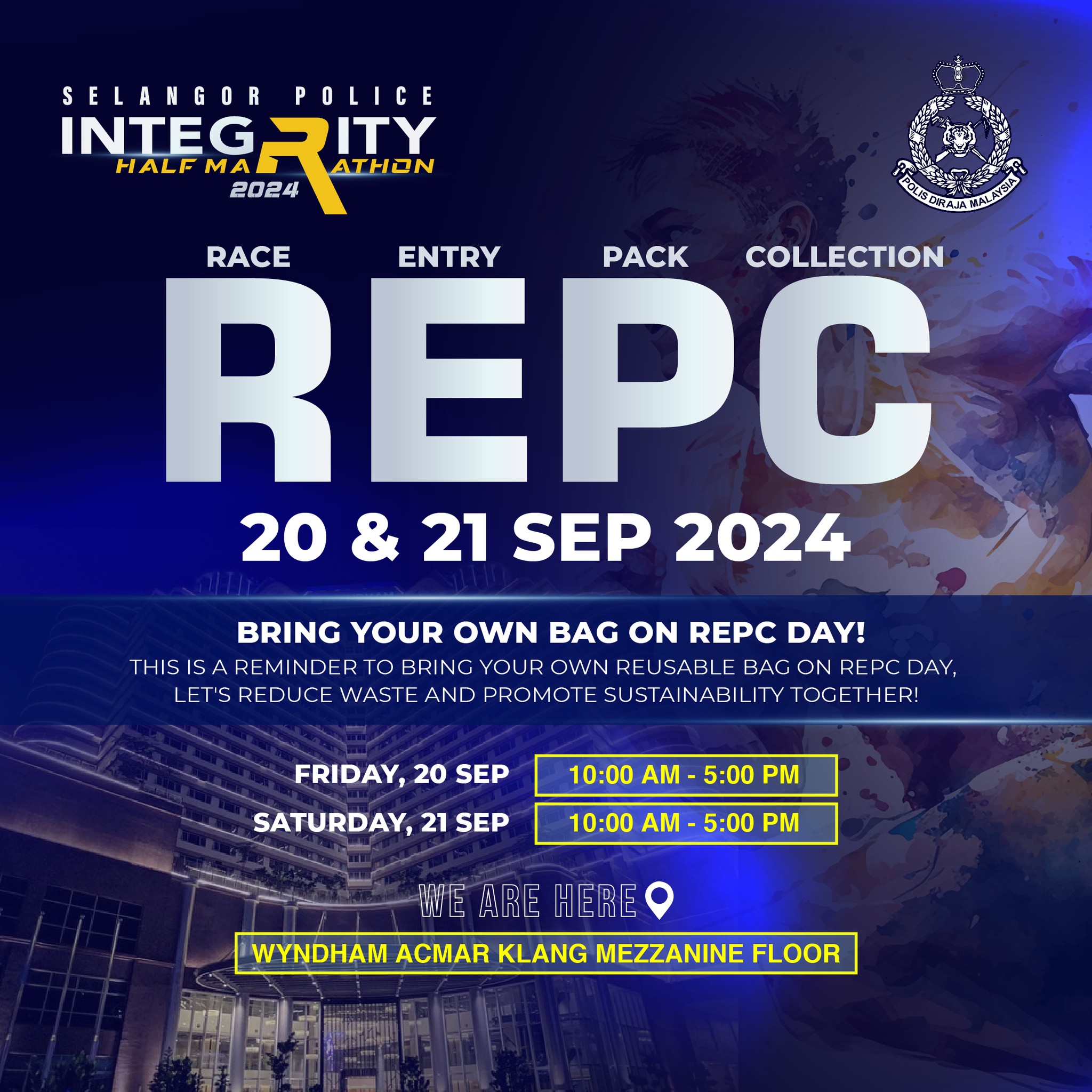 🏃‍♂️🏃‍♀️... - Selangor Police Integrity Half Marathon