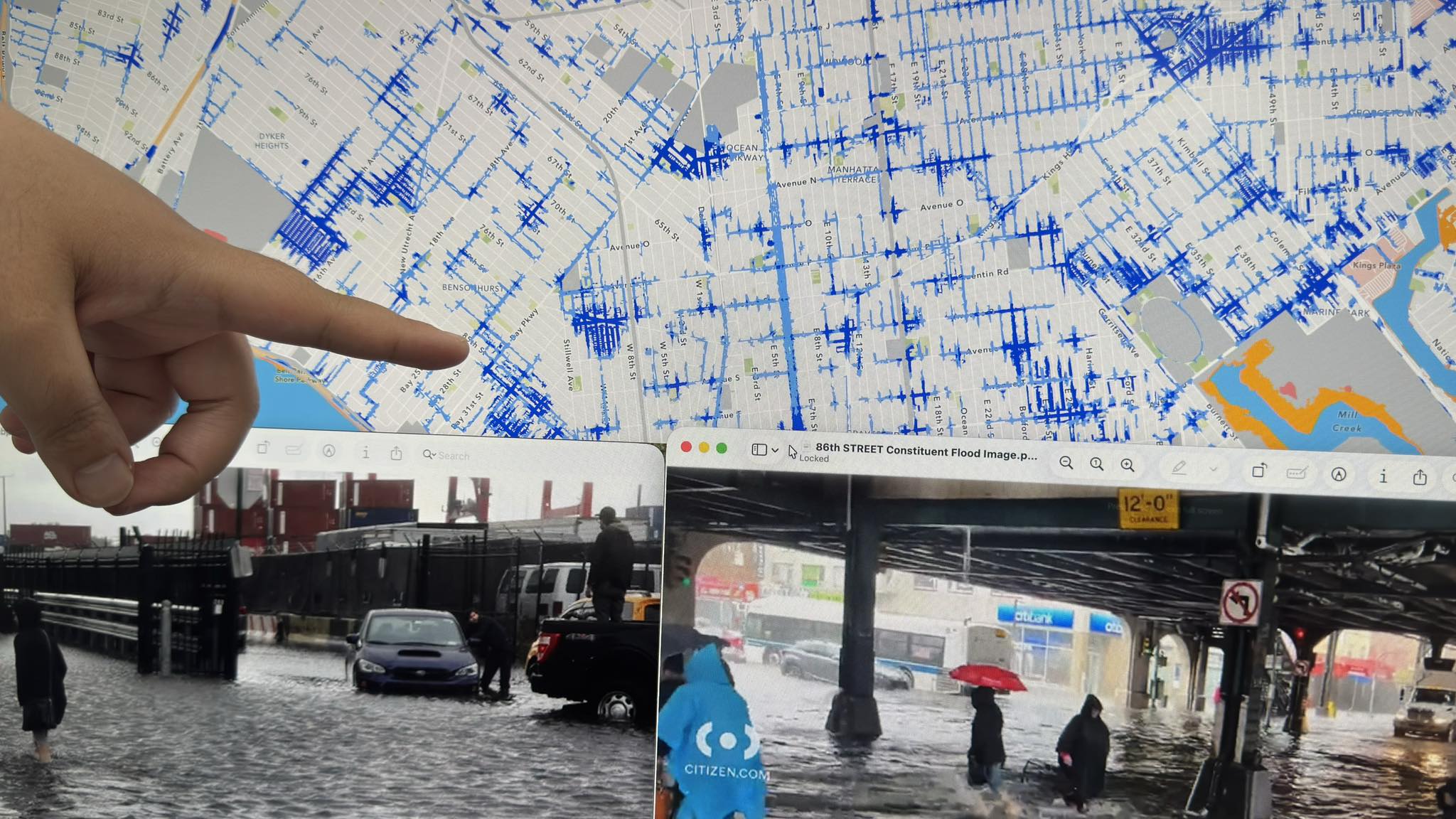 Senator - We’re monitoring the flooding situation. Tell me where the ...