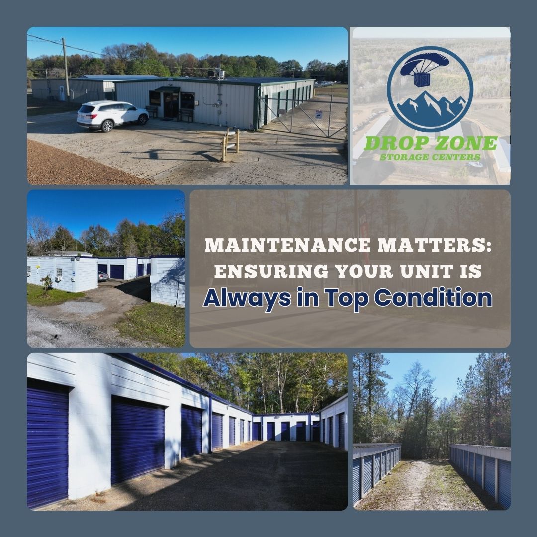 We believe that maintenance... - Drop Zone Storage Center | Facebook