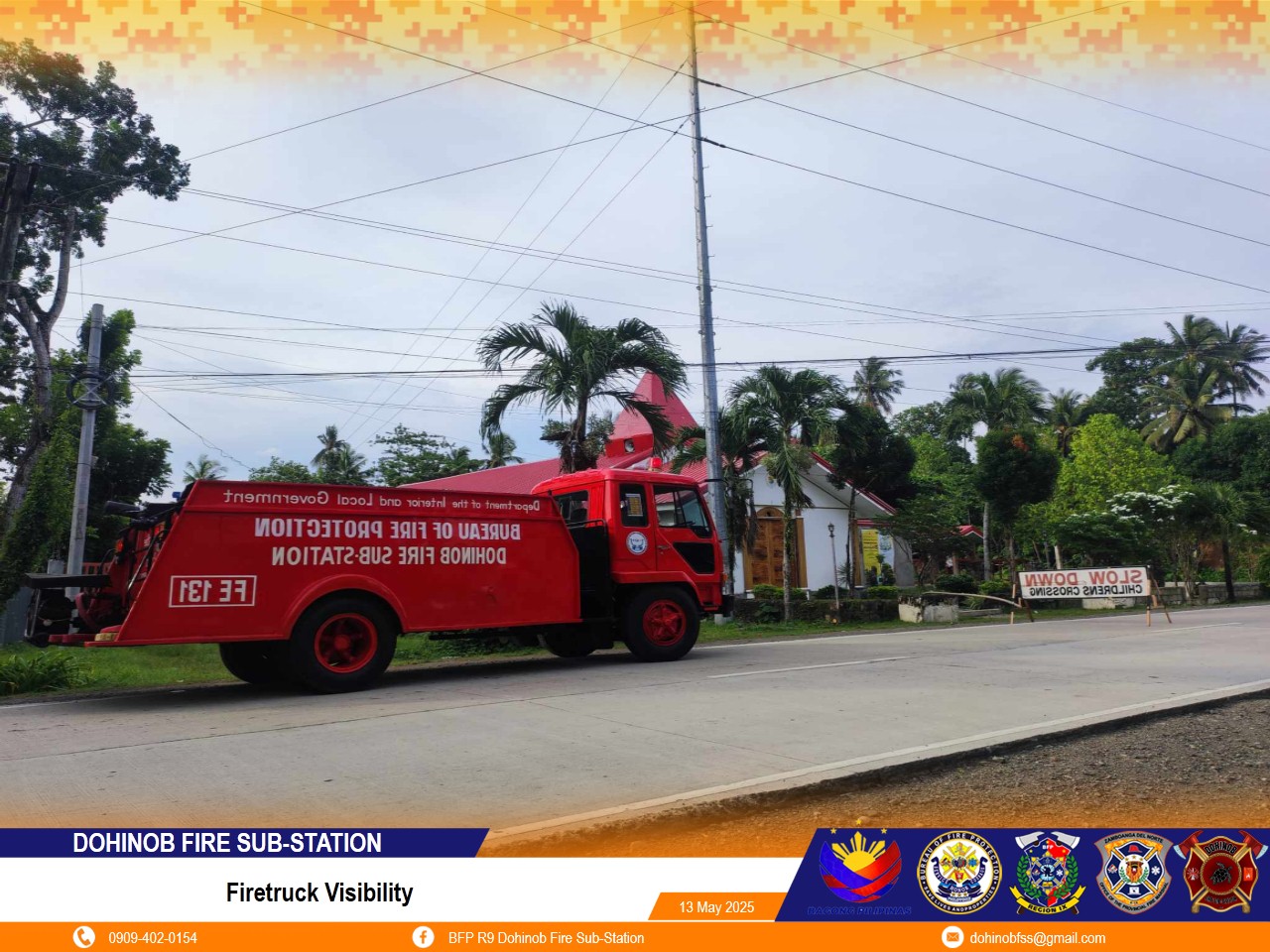 N PHOTOS II FIRETRUCK... - BFP R9 Dohinob Fire Sub-Station | Facebook