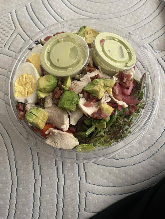 Panera Bread Green Goddess Cobb salad with chicken