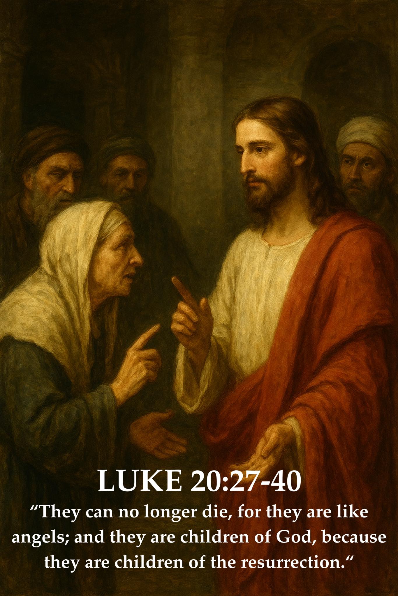 📖 Gospel of the Day — Luke 20:27–40 ... - SocCom - Altavas | Facebook