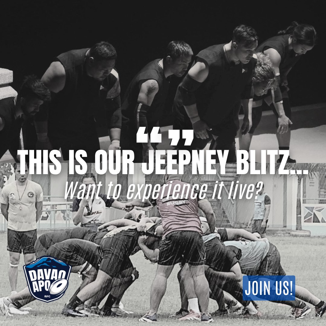 Davao Apo Rugby - You’ve seen the “Jeepney Blitz” on... | Facebook