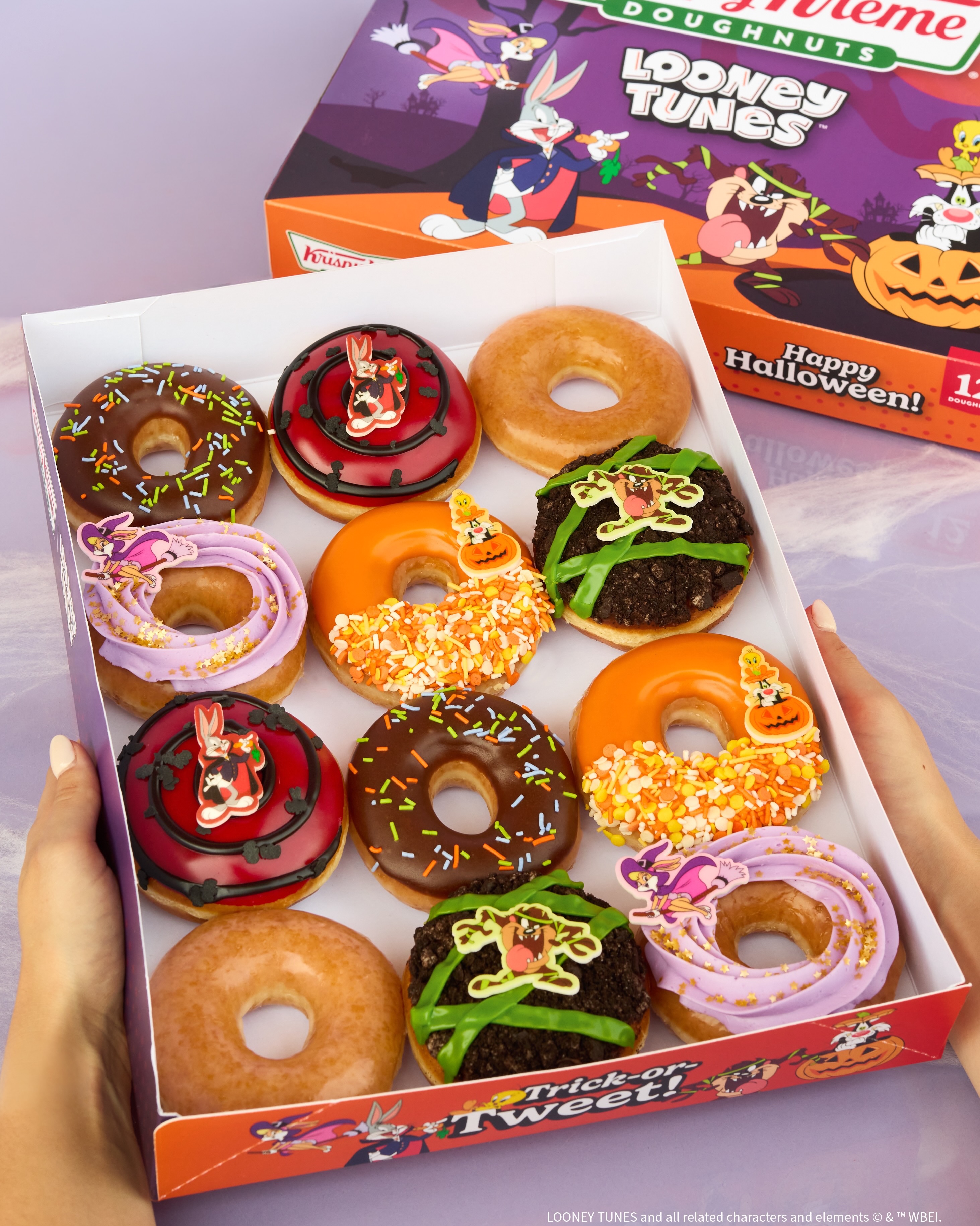 Krispy Kreme's Looney Tunes Halloween doughnut collection