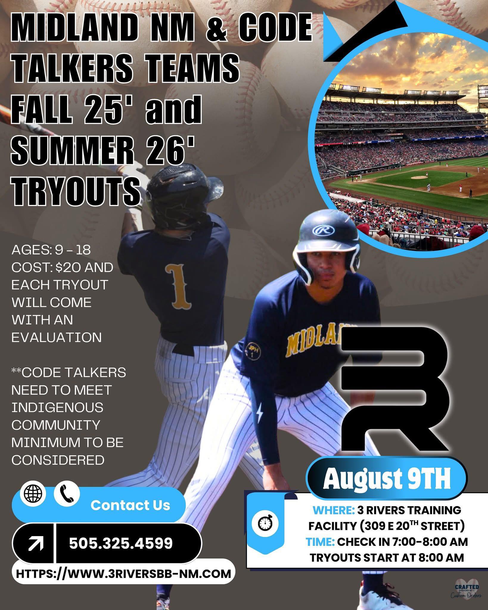 3 Rivers Baseball Corp | Farmington NM